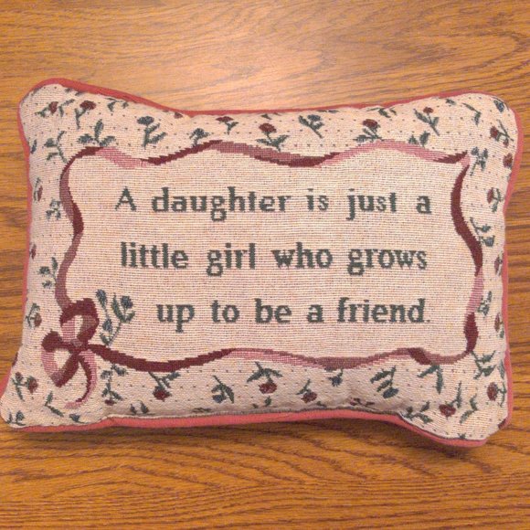 Other - Daughter Friend throw pillow